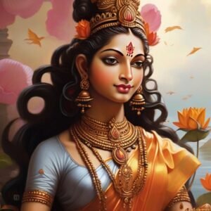 Goddess Laxmi Image Art